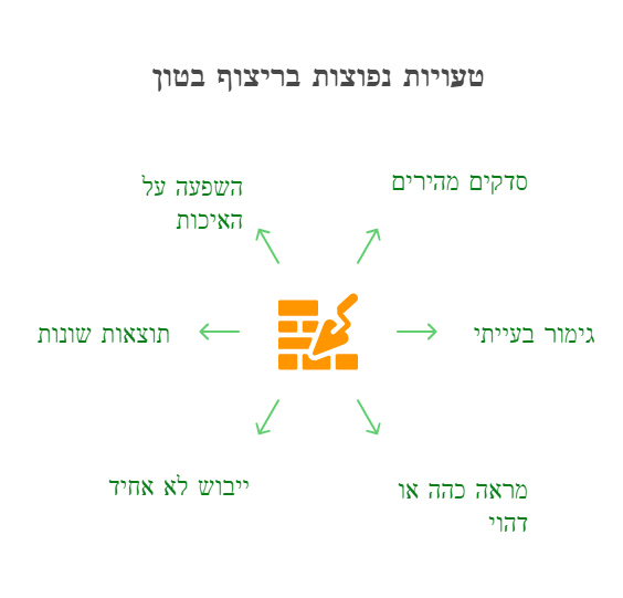 ריצוף בטון מוחלק