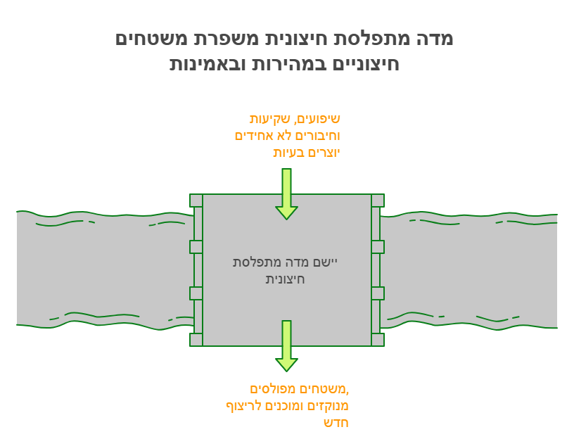 מדה מתפלסת חוץ